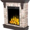 Chimenea eléctrica LED Aflamo Stones