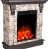 Chimenea eléctrica LED Aflamo Stones