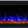 Aflamo Pride B 140 - wall/built-in LED electric fireplace without heating function