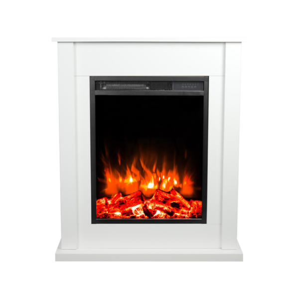 Projekt bez nazwy(55) Aflamo Poker white LED electric fireplace