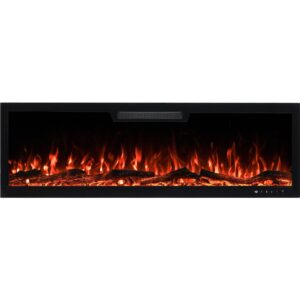 Aflamo Elite 153 - kominek elektryczny LED ścienny/ do zabudowy