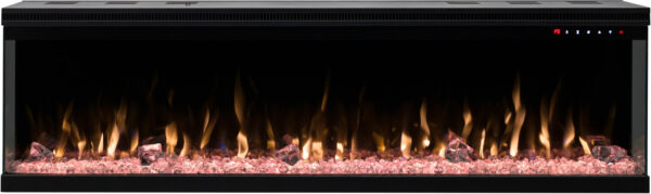 unique-107-4 Aflamo Unique 90 - Caminetto elettrico LED da parete/incasso