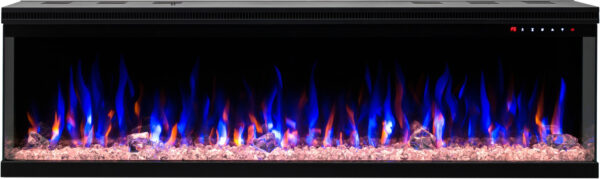 unique-107-5 Aflamo Unique 90 - Caminetto elettrico LED da parete/incasso