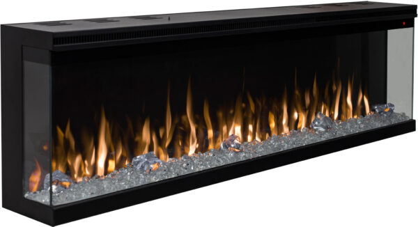 unique-107-6-1 Aflamo Unique 90 - Caminetto elettrico LED da parete/incasso