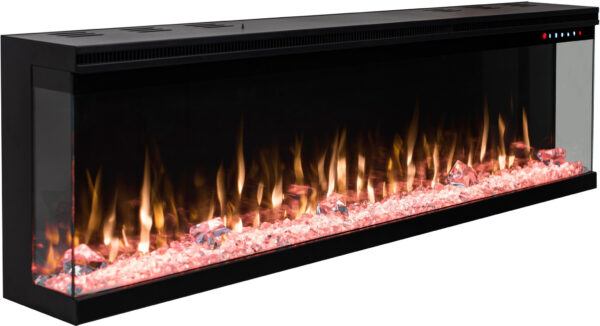 unique-107-7 Aflamo Unique 90 - Caminetto elettrico LED da parete/incasso