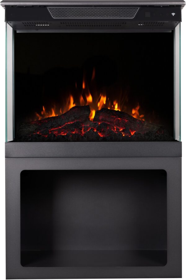 Aflamo Tower+ Stand 61 - freestanding LED electric fireplace