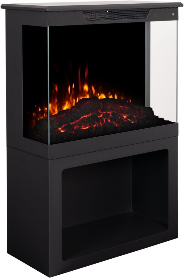 Aflamo Tower+ Stand 61 - freestanding LED electric fireplace