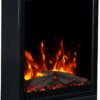 Aflamo Milos Black 60 - freestanding electric fireplace