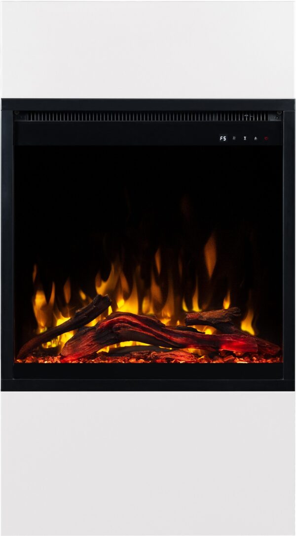 Milos_60_White_front_2 Aflamo Milos White 40 - camino elettrico indipendente