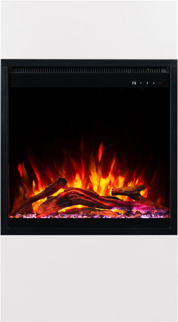 Milos_60_White_front_3 Aflamo Milos White 40 - camino elettrico indipendente