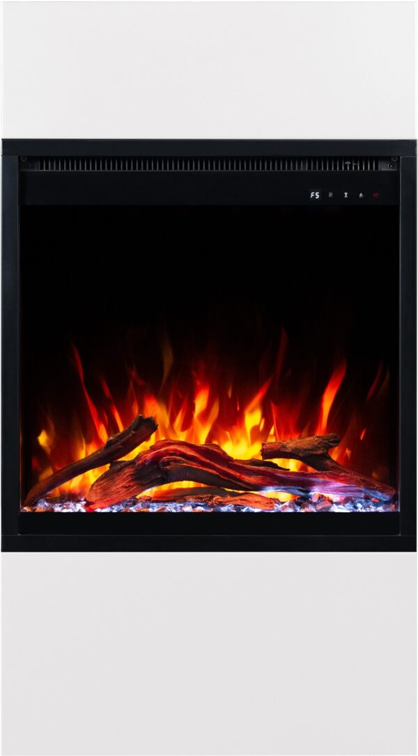 Milos_60_White_front_4 Aflamo Milos White 40 - camino elettrico indipendente